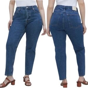 NEW EVERLANE The Curvy 90's Cheeky Organic Cotton Jeans in Northridge Sz. 29